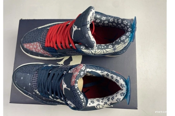 4 Jordan Air Retro Sashiko CW0898-400 CW0898-400 SE 0728